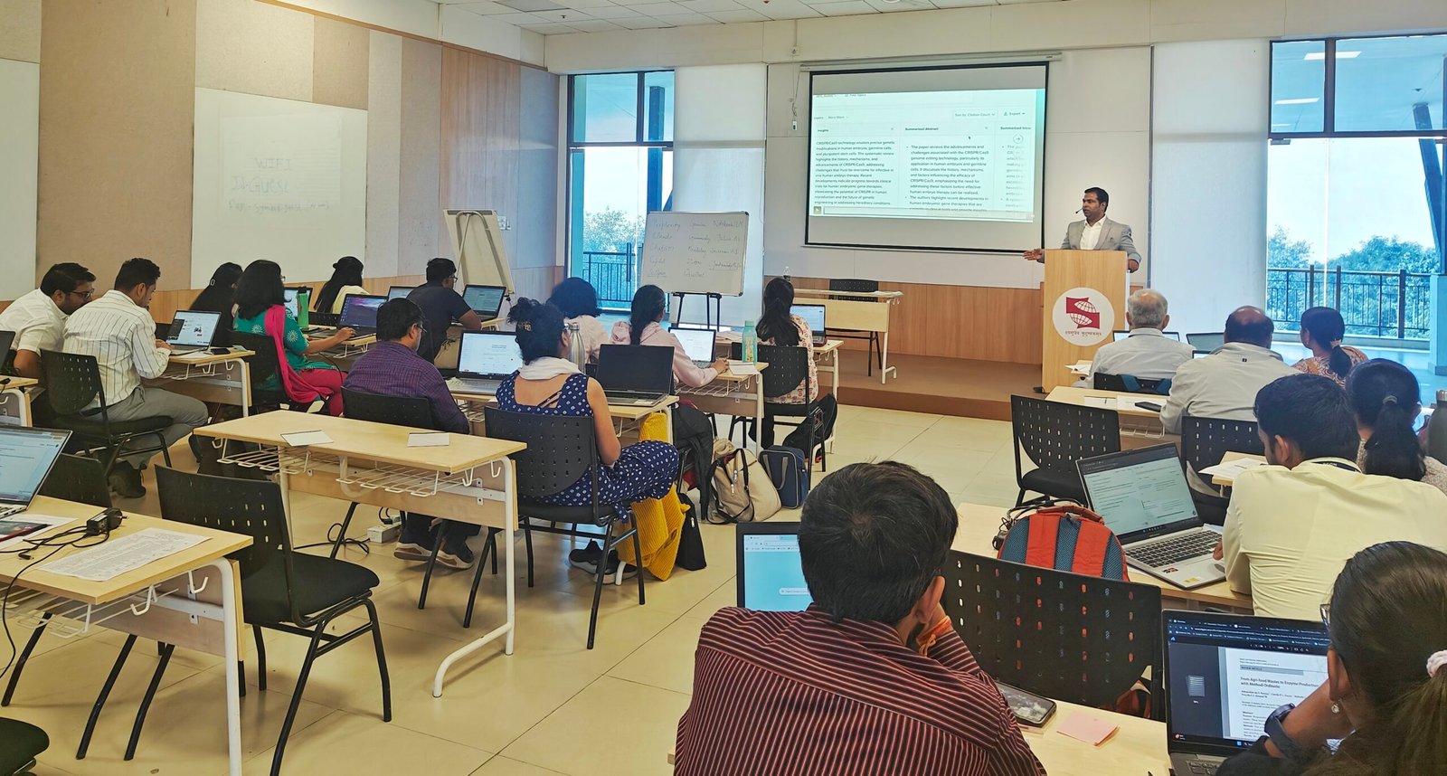 Vishwajeet Facilitating Corporate Session