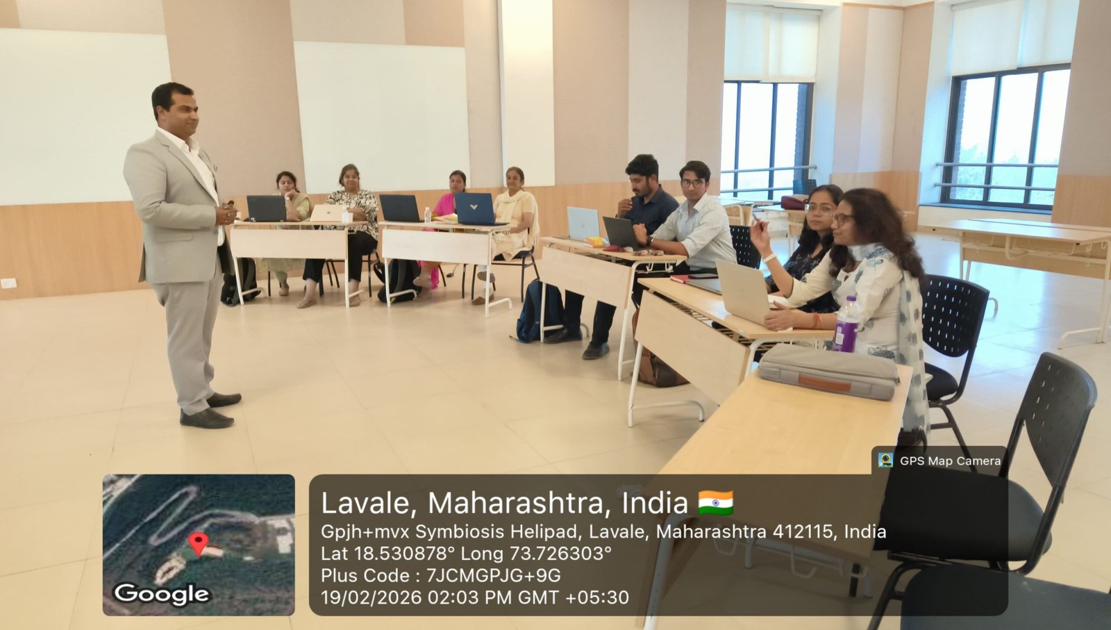 Facilitator leading the workshop