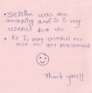 Corporate Mindset - Persistant Systems - kiran scholar 27 feb 2026 Smile sheet