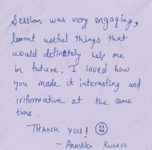 Corporate Mindset - Persistant Systems - kiran scholar 27 feb 2026 Smile sheet