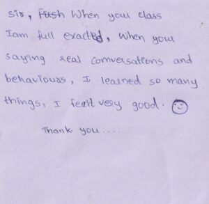 Corporate Mindset - Persistant Systems - kiran scholar 27 feb 2026 Smile sheet