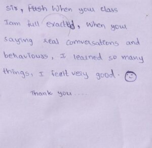 Corporate Mindset - Persistant Systems - kiran scholar 27 feb 2026 Smile sheet