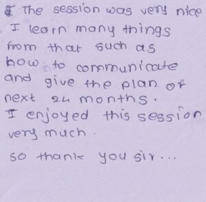 Corporate Mindset - Persistant Systems - kiran scholar 27 feb 2026 Smile sheet