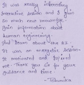 Corporate Mindset - Persistant Systems - kiran scholar 27 feb 2026 Smile sheet