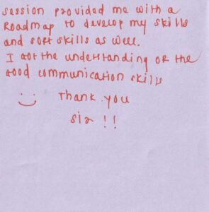 Corporate Mindset - Persistant Systems - kiran scholar 27 feb 2026 Smile sheet