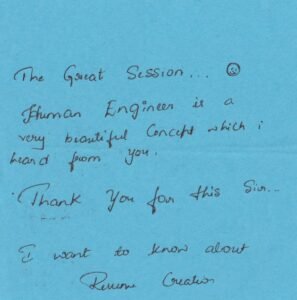 Corporate Mindset - Persistant Systems - kiran scholar 27 feb 2026 Smile sheet