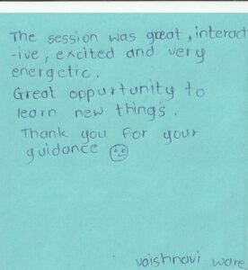 Corporate Mindset - Persistant Systems - kiran scholar 27 feb 2026 Smile sheet