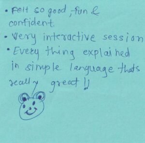 Corporate Mindset - Persistant Systems - kiran scholar 27 feb 2026 Smile sheet