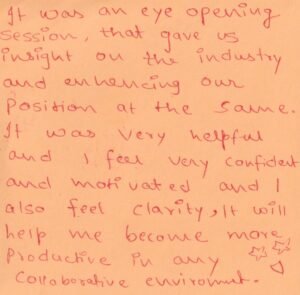 Corporate Mindset - Persistant Systems - kiran scholar 27 feb 2026 Smile sheet