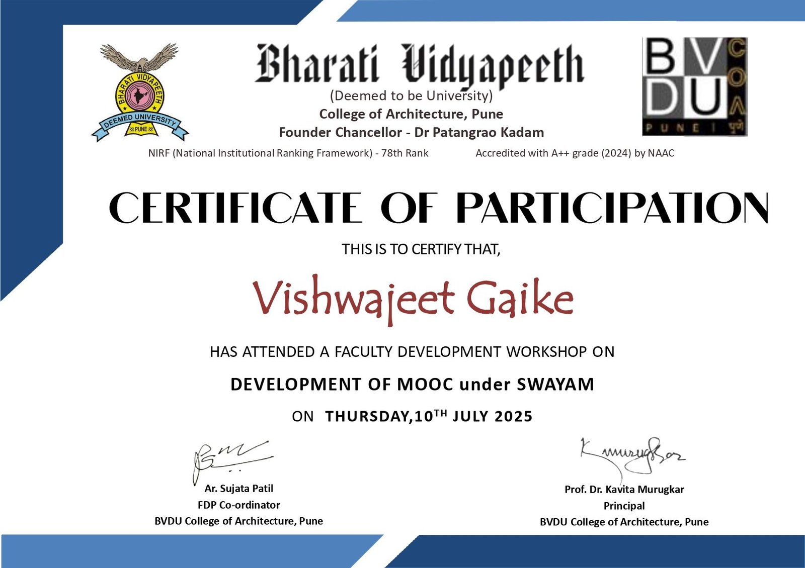 Development of MOOC under SWAYAM Thumbnail Duplicate