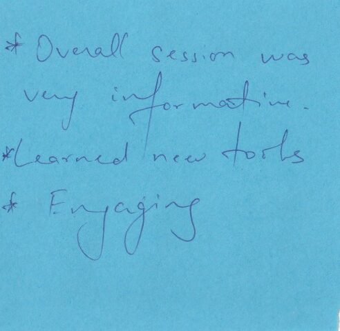 Feedback regarding engagement